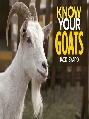 cover image of Know Your Goats